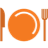 Fork Knife Plate Icon